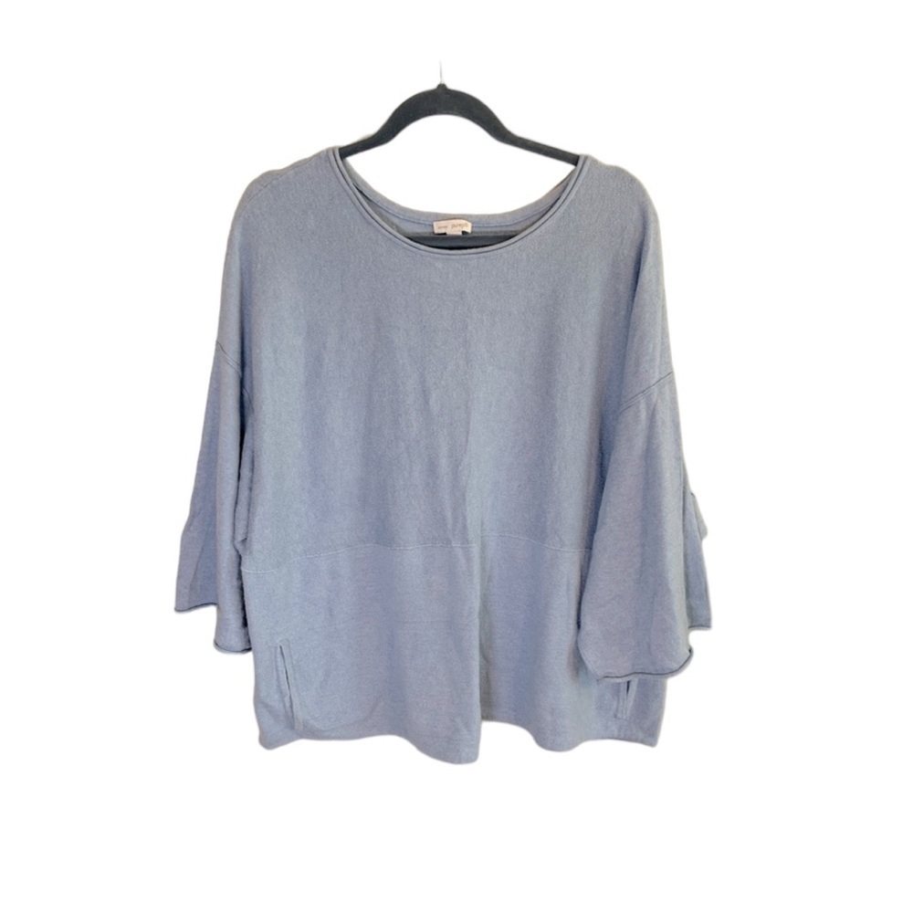 J. Jill pure Jill Kimono baby blue sweater womens XS oversized